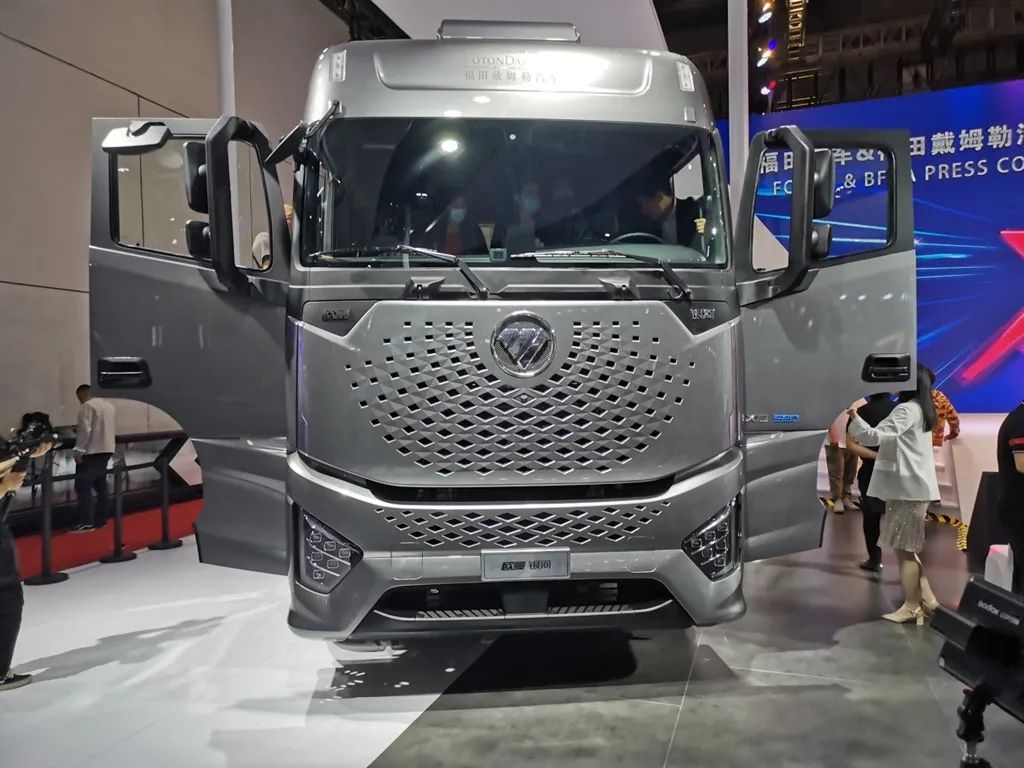 Chinese truck FOTON Auman galaxy shines at the German auto show in Hanover IAA