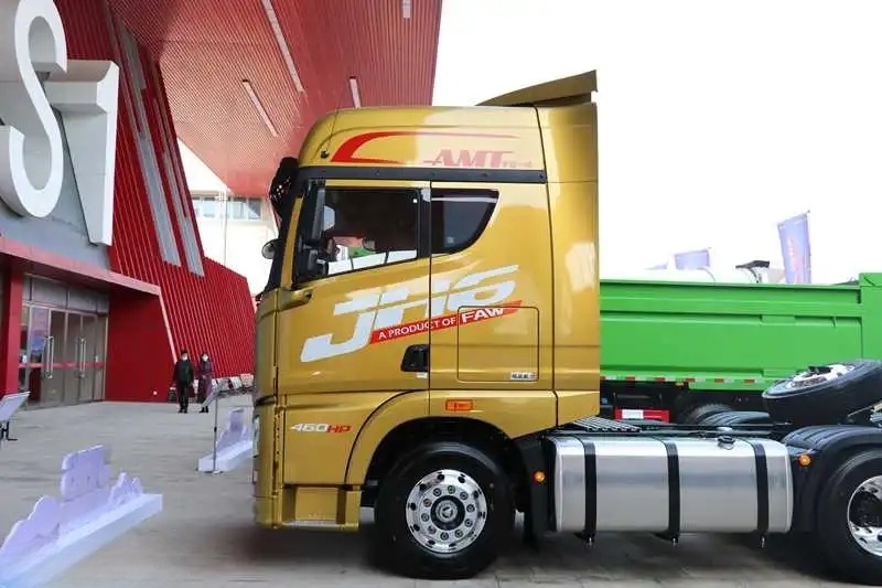 FAW Qingdao Jiefang JH5 heavy truck cold area model 510 horsepower 6X4 AMT automatic transmission tractor