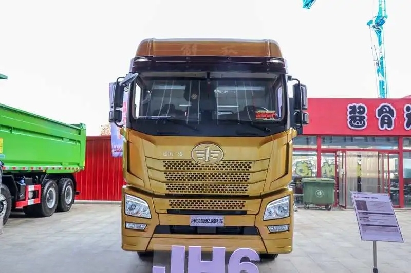 FAW Qingdao Jiefang JH5 heavy truck cold area model 510 horsepower 6X4 AMT automatic transmission tractor