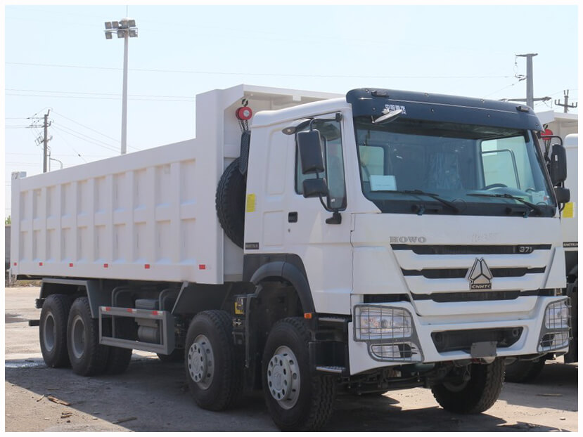 SINOTRUK HOWO TH7 460 HP 8X4 8.2m dump truck