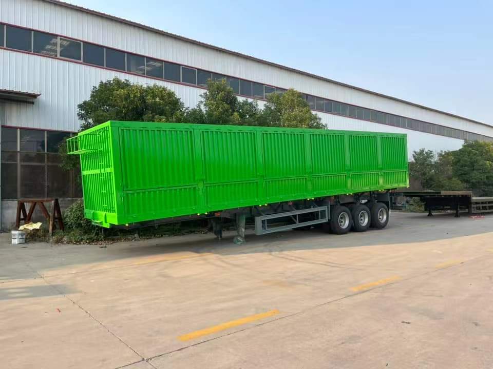 9.618m box center axle trailer