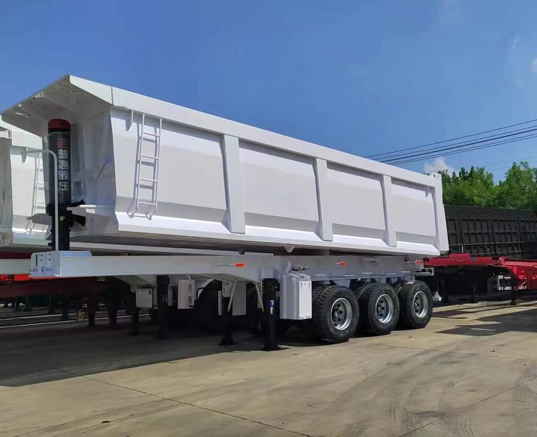 10m rear flip dump semi-trailer