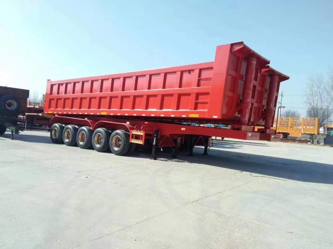 10.5m rear flip dump semi-trailer