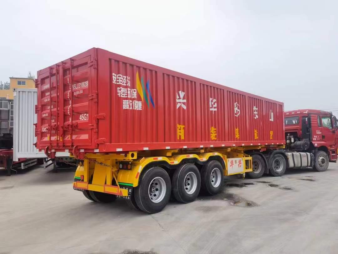 45-foot container transport semi-trailer