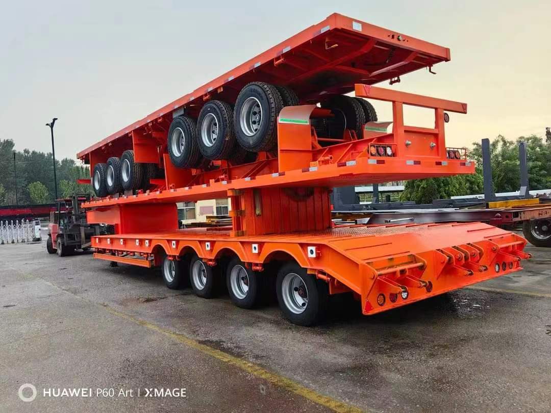 9-meter container transport semi-trailer