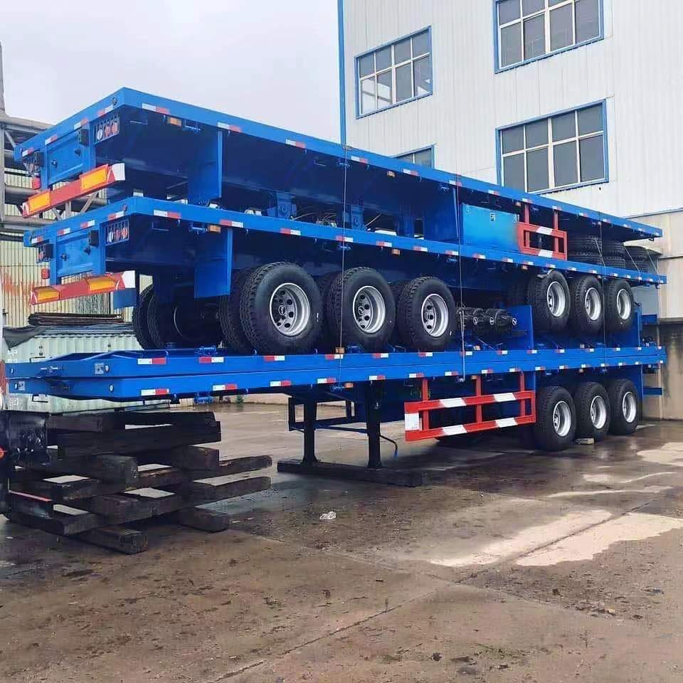 30-foot large gooseneck frame truck (container transport semi-trailer)