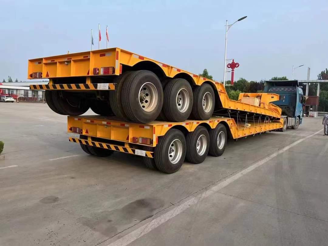 45-foot container transport semi-trailer