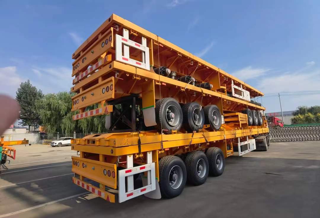 45-foot container transport semi-trailer