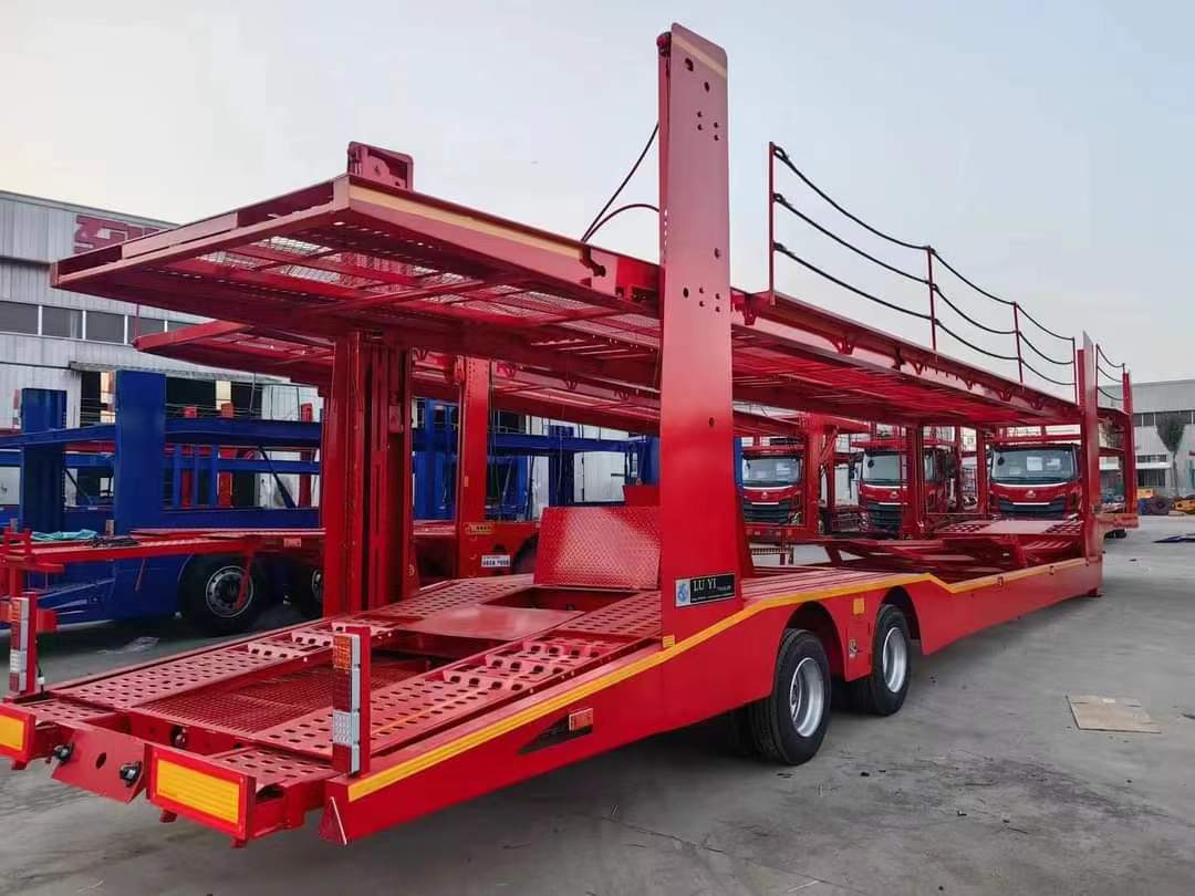 13.6m vehicle transport semi-trailer