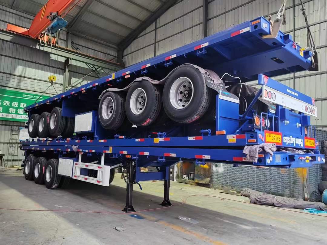 Container transport semi-trailers ordered by Indonesian customers