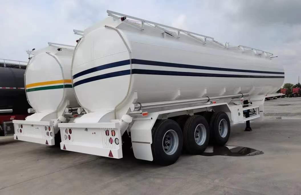 45 cubic meters flammable liquid tank transport semi-trailer