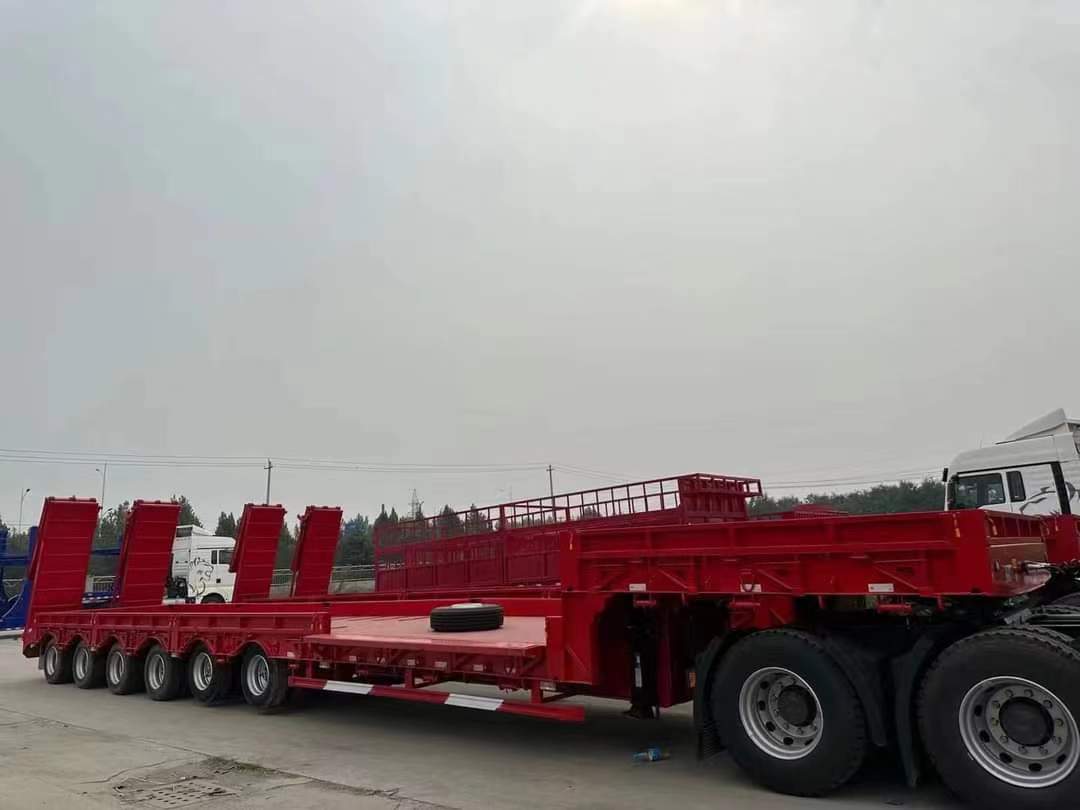 13-meter straight beam flatbed transport semi-trailer