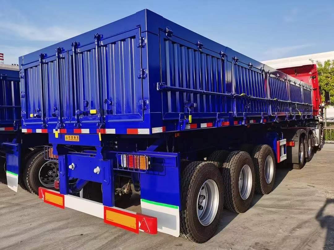 8.6m half-rail semi-trailer