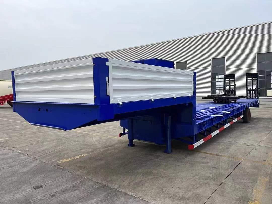 11m low flatbed semi-trailer