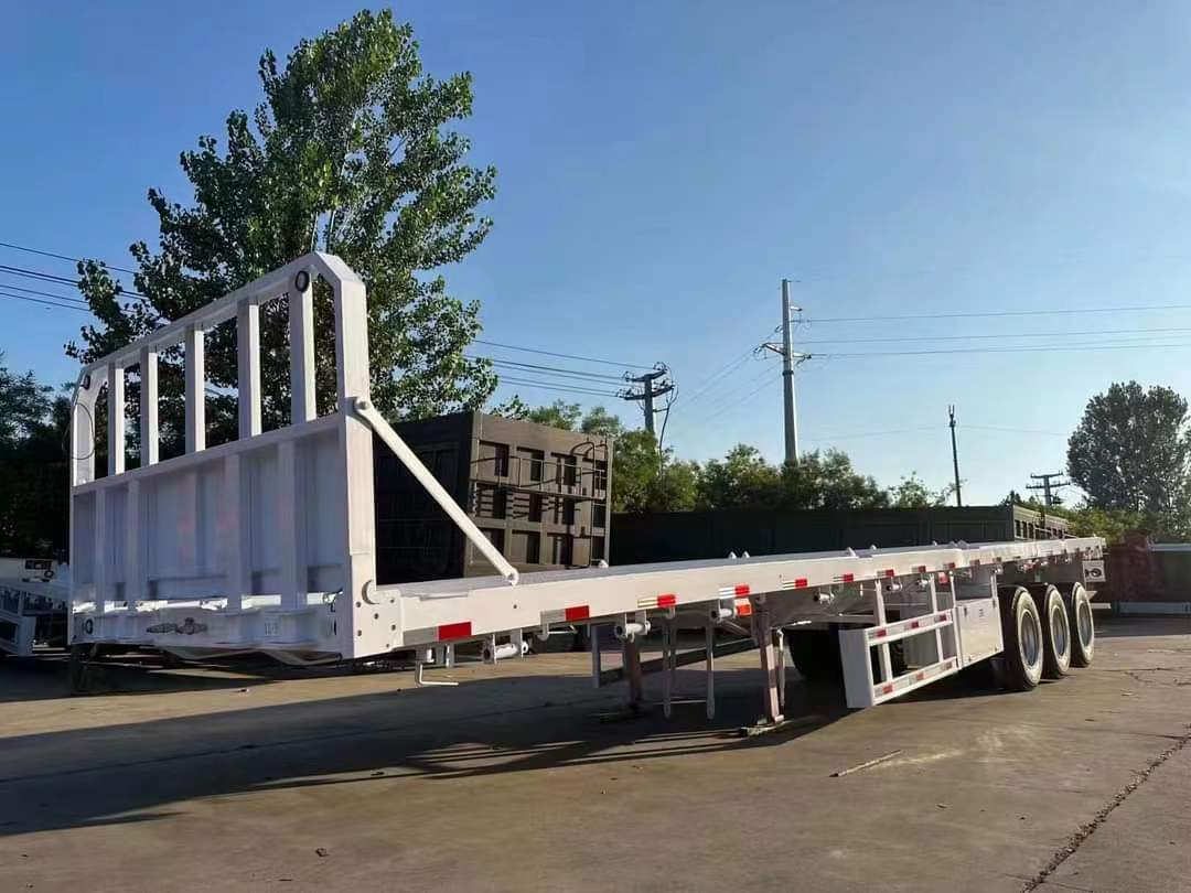 Flatbed semi-trailer shipping containers ordered by Saudi Arabian customers