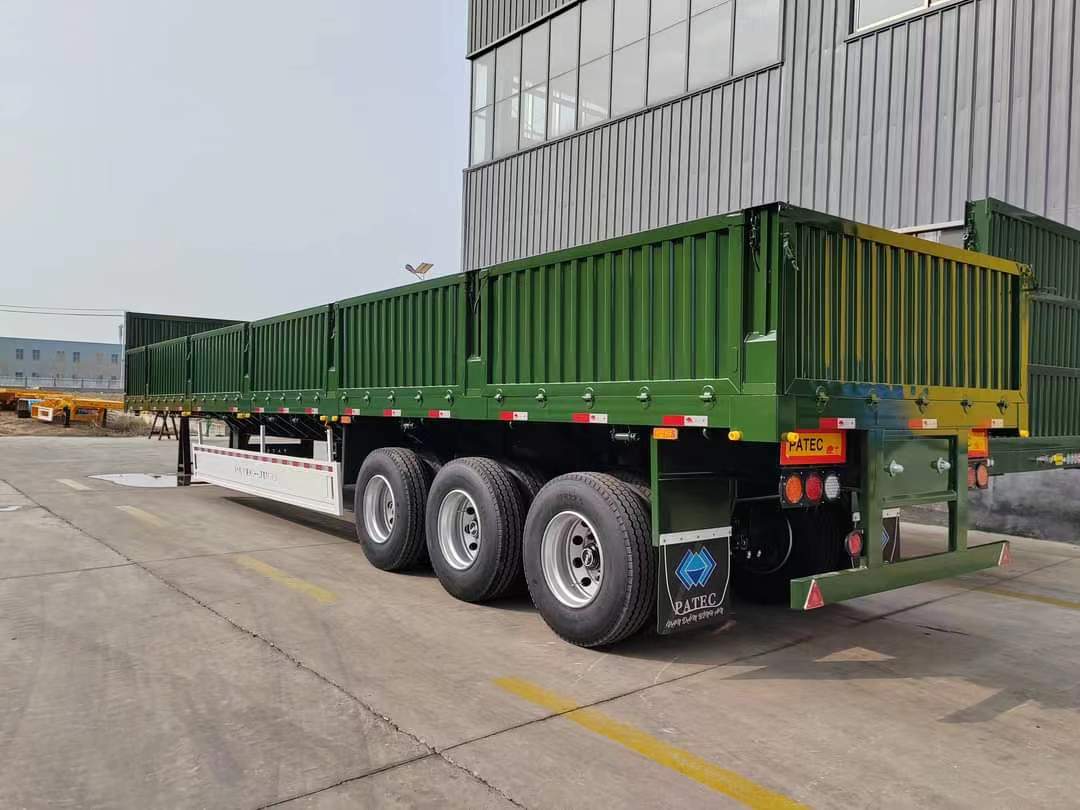 13-meter gooseneck railing semi-trailer