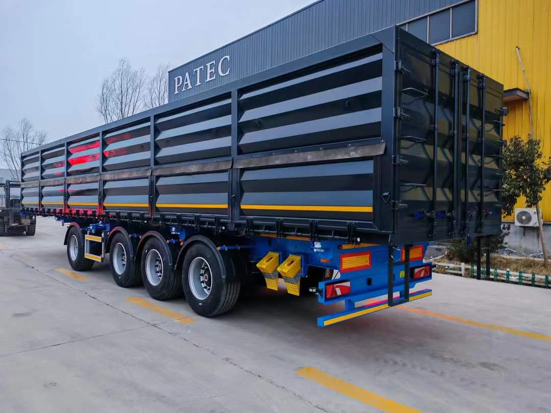 13-meter gooseneck railing semi-trailer