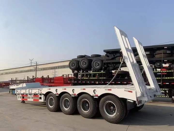 12.5m low flatbed semi-trailer