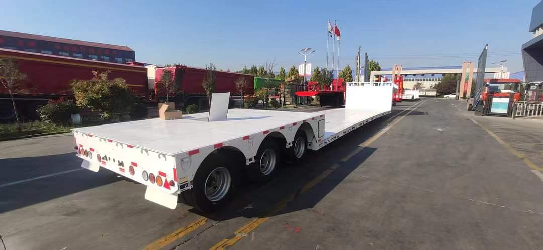 9.5m low flatbed semi-trailer