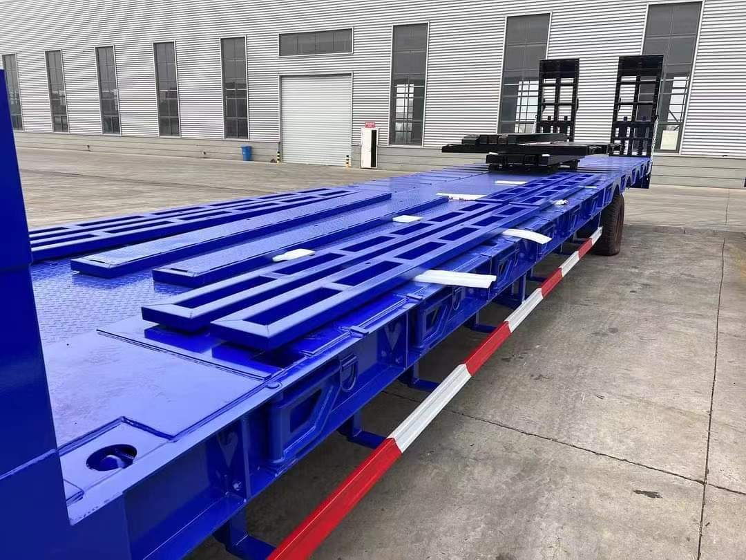 12.5m low flatbed semi-trailer