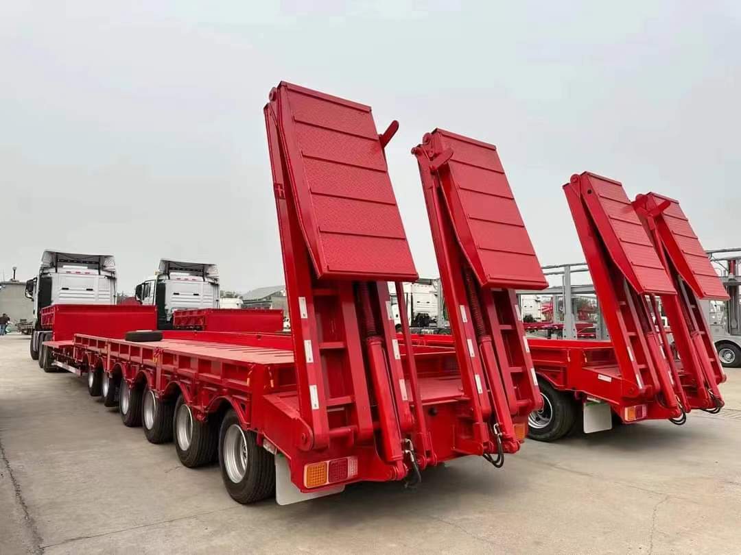 13-meter straight beam flatbed transport semi-trailer