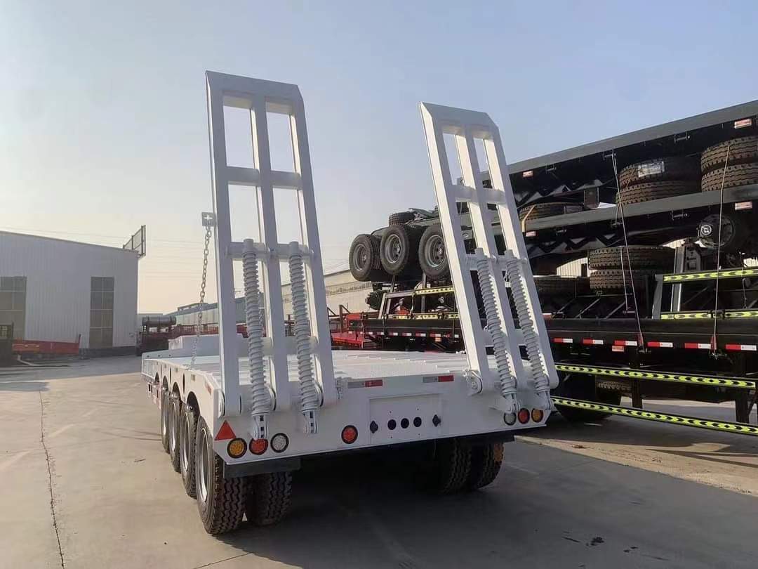 12.5m low flatbed semi-trailer