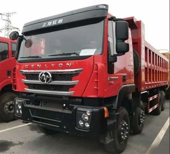 SAIC Hongyan Jieshi Heavy Truck 430 HP 8X4 8.8m Dump Truck