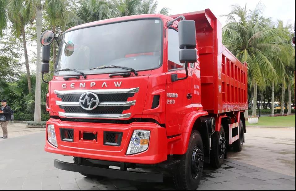 SAIC Hongyan C6 Heavy Duty Version 390 HP 6X4 5.6m Dump Truck