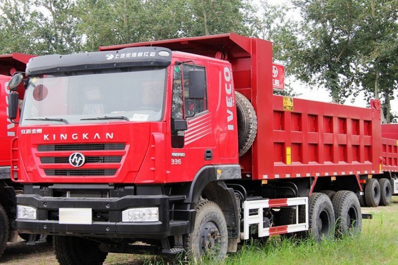 SAIC Hongyan C6 Heavy Duty Version 390 HP 6X4 5.6m Dump Truck