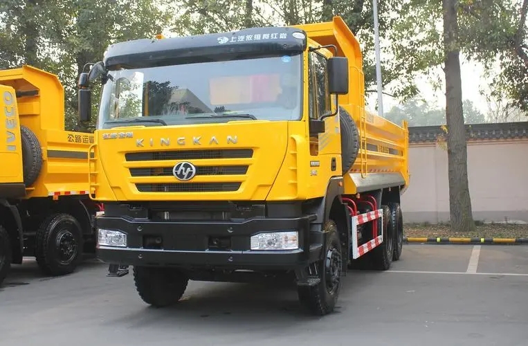 SAIC Hongyan Jiehu H6 360 HP 8X4 5.8m dump truck