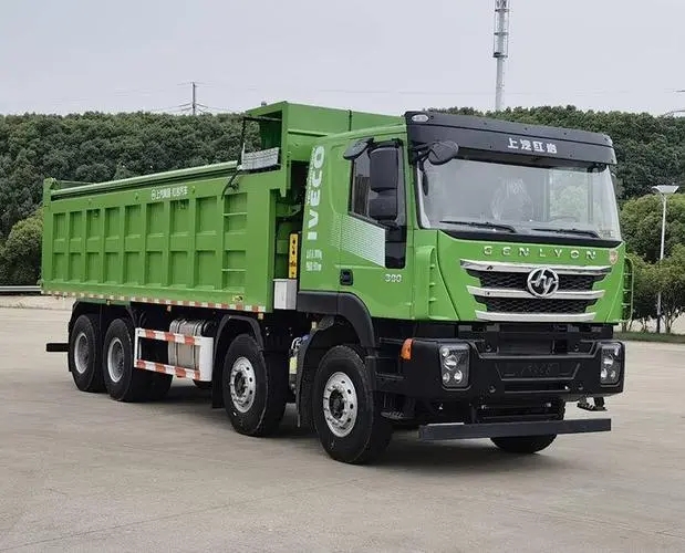 SAIC Hongyan Jieshi C6 460 HP 8X4 6.7m AMT automatic dump truck