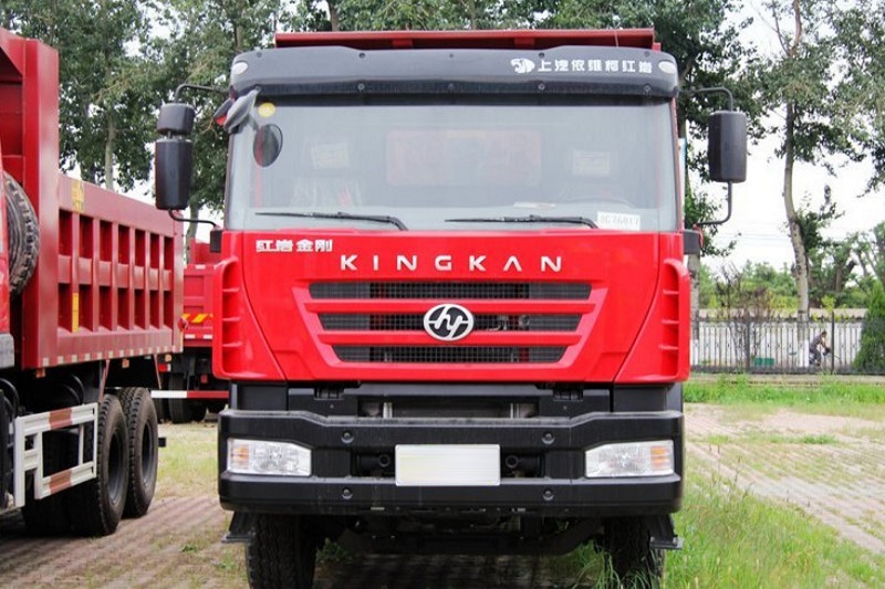 SAIC Hongyan C6 Heavy Duty Version 390 HP 6X4 5.6m Dump Truck