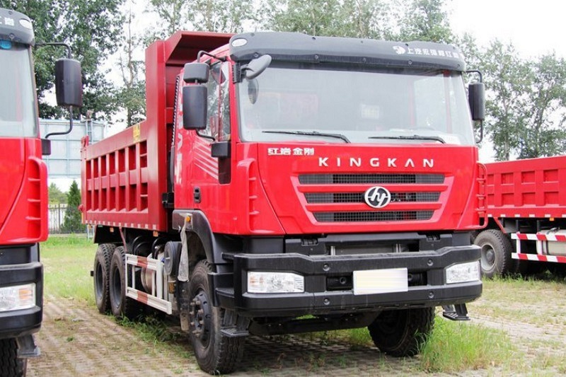 SAIC Hongyan C6 Heavy Duty Version 390 HP 6X4 5.6m Dump Truck