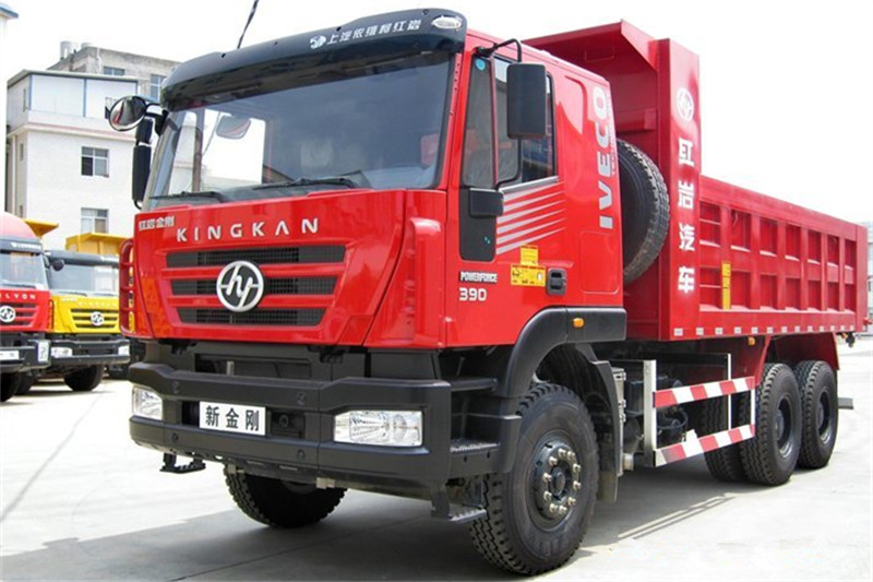 SAIC Hongyan Heavy Truck 390 HP 6X4 6m Dump Truck 