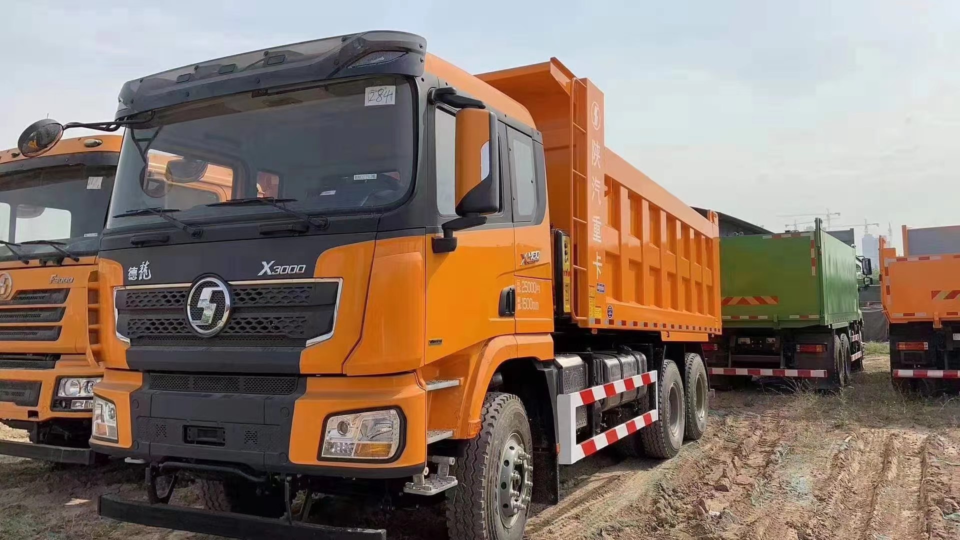 SHACMAN Heavy Duty Truck X3000 350HP 6X4 5.8m dump truck 