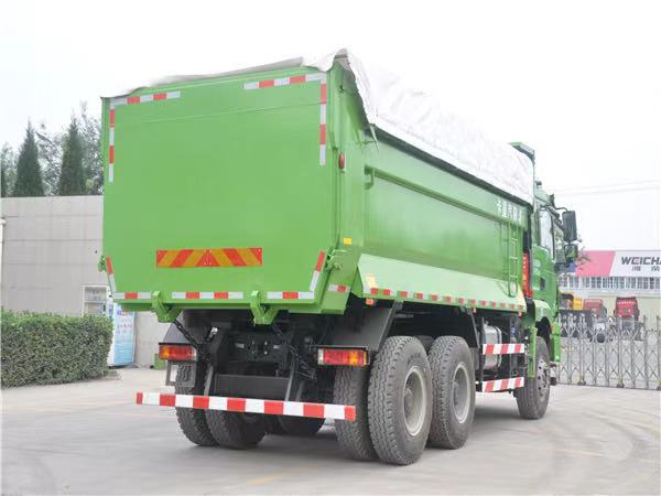 SHACMAN Auto Heavy Truck Delonghi New M3000 350 HP 6X4 5.6m Dump Truck