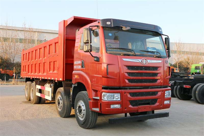 FAWQD Jiefangtian V heavy truck 430 horsepower 8X4 8.4m dump truck