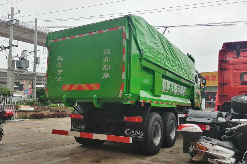 FAWQD Jiefang Han V heavy truck 270 horsepower 8X4 6 meter dump truck