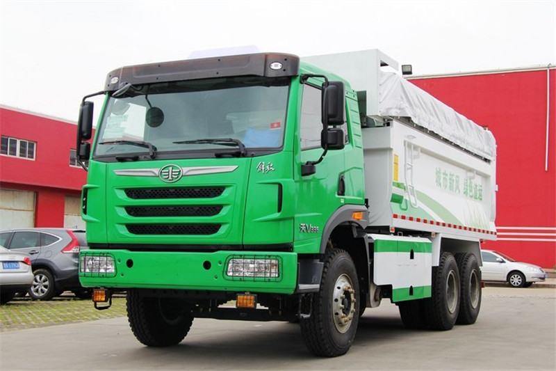 FAWQD Jiefang JH6 heavy truck 400 horsepower 6X4 5.4m dump truck chassis