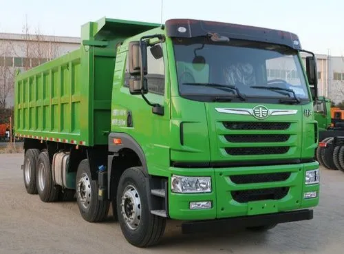 FAWQD Jiefanghan V heavy truck 260 horsepower 8X2 5.2m dump truck 