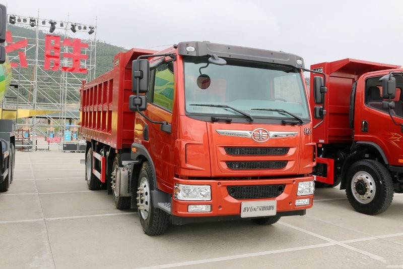 FAWQD Jiefang Han V heavy truck 270 horsepower 8X4 6.5 meter dump truck