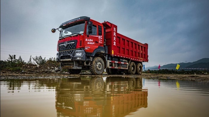 DFC Commercial Vehicle Tianlong KC Heavy Truck 420 HP 6X4 5.8m Dump Truck