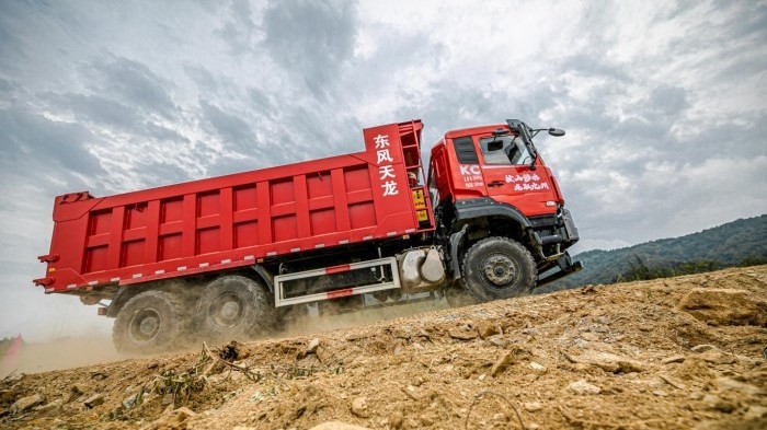 DFC Commercial Vehicle Tianlong KC Heavy Truck 420 HP 6X4 5.8m Dump Truck