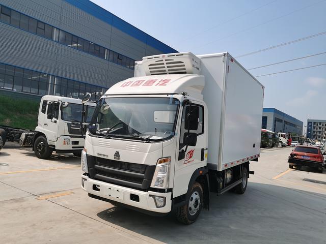 Refrigerated truck ordered by Congo-Brazzaville customer