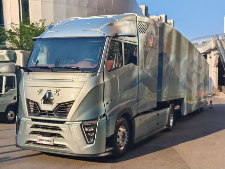 What will trucks look like in the future? Sinotruk has a new answer for the Hanover Auto Show