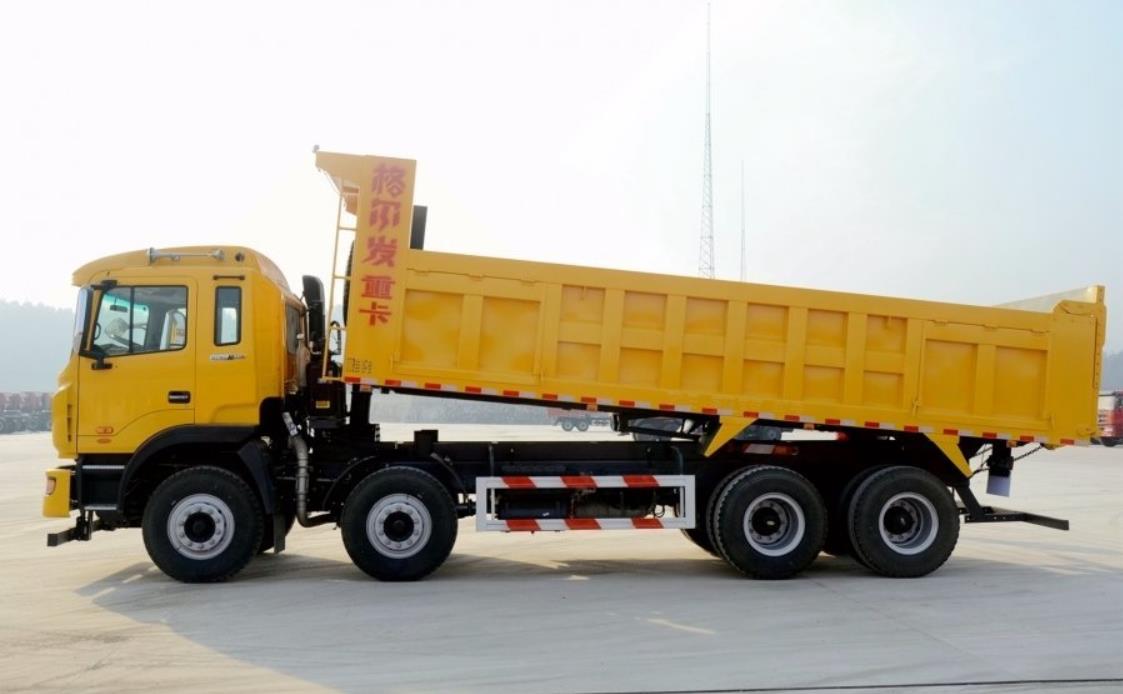 JAC Kirin J6 330HP 8X4 7.6m dump truck 