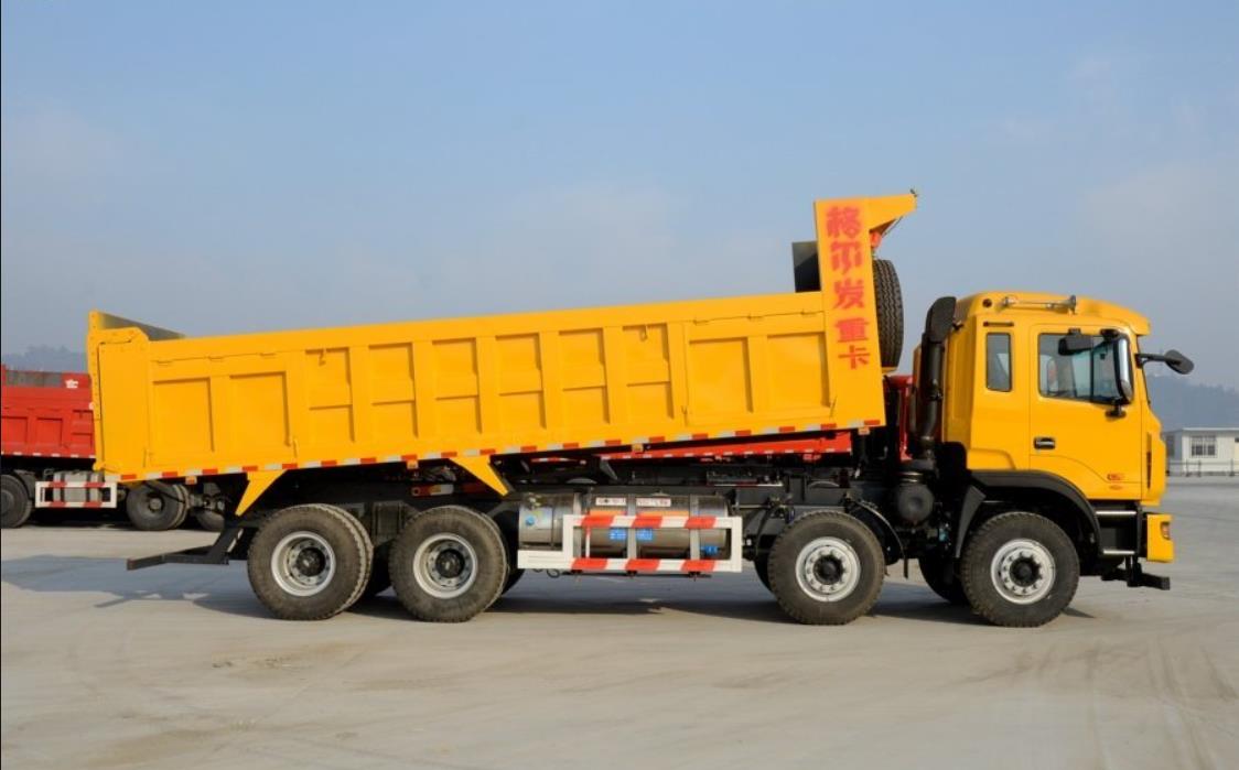 JAC Kirin J6 330HP 8X4 7.6m dump truck 