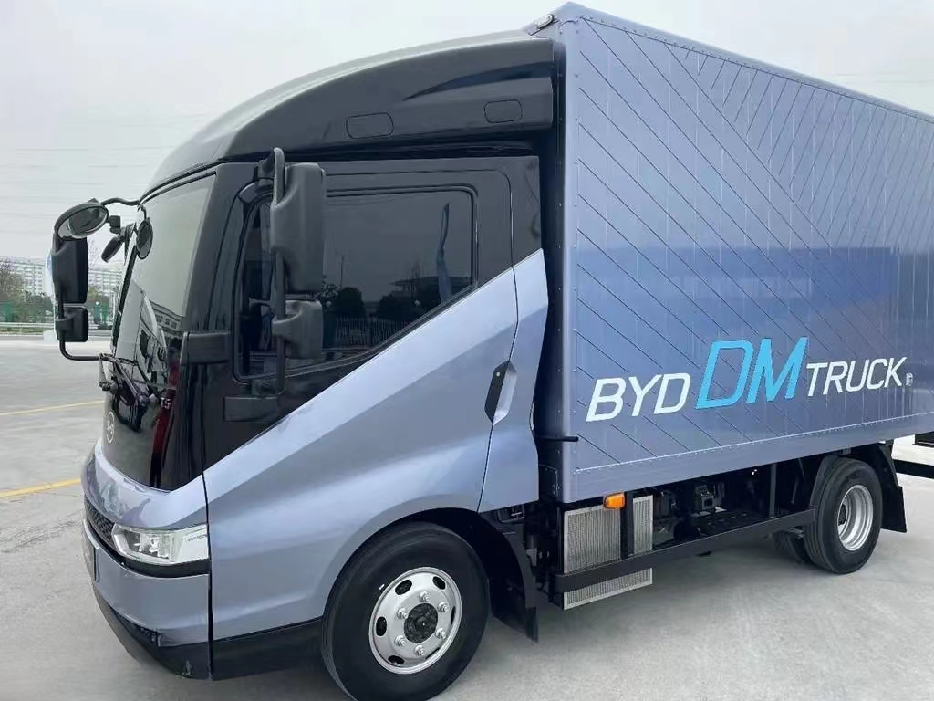 BYD T5D 4.5T 4.03m single-row pure electric van light truck