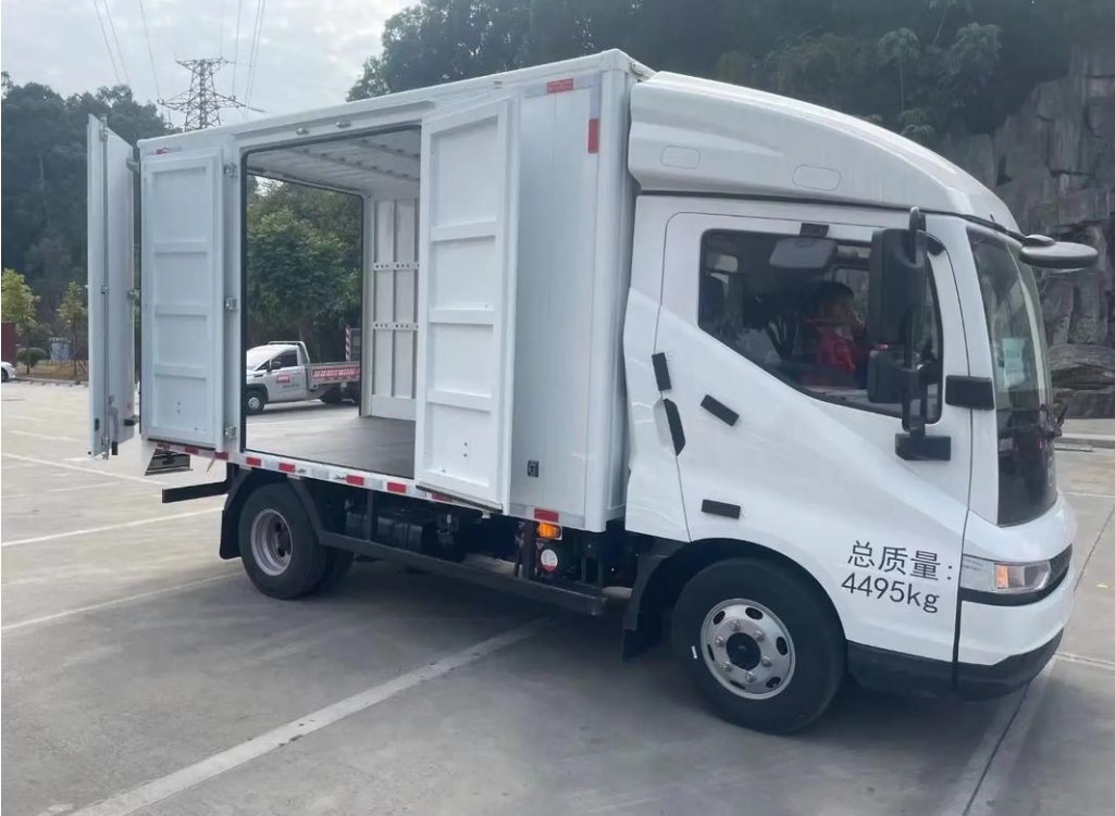 BYD T5 4.5T 4.14m single-row pure electric van light truck 