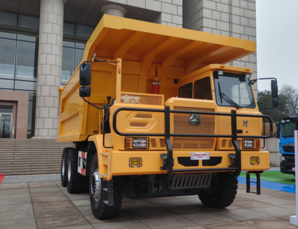 Mining dump trucks ordered by Mongolian customers